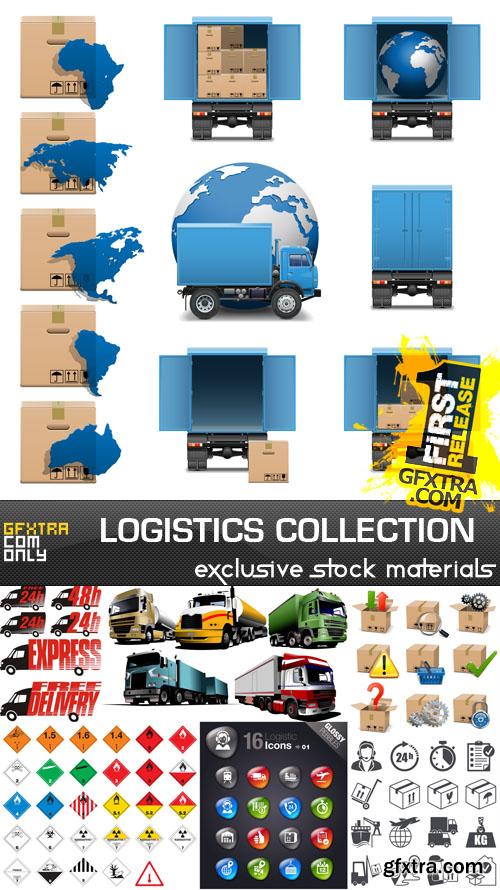 Logistics collection 25xEPS Logistics collection 25xEPS