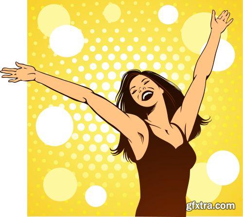 Retro AD Illustrations 27xEPS