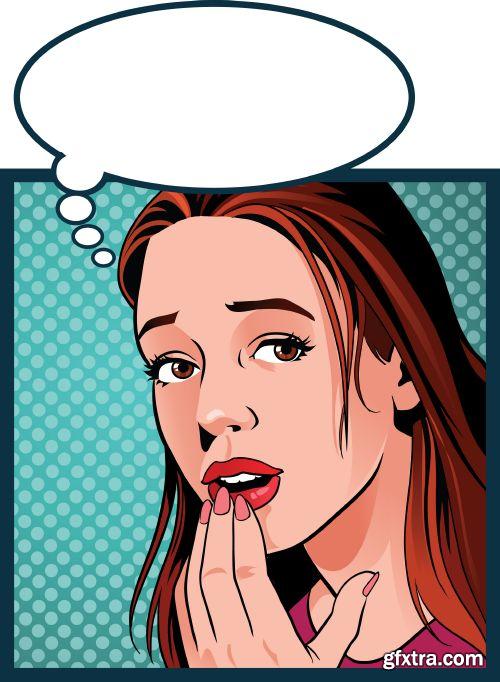 Retro AD Illustrations 27xEPS