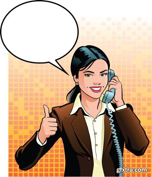 Retro AD Illustrations 27xEPS