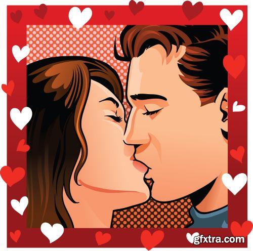 Retro AD Illustrations 27xEPS