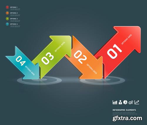 Collection of Infographics #6, 25xEPS Collection of Infographics #6, 25xEPS