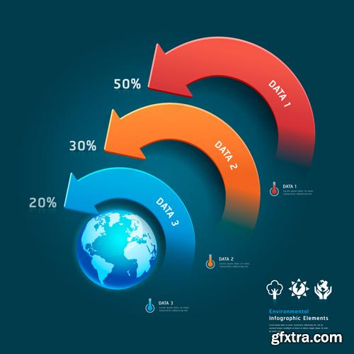 Collection of Infographics #6, 25xEPS Collection of Infographics #6, 25xEPS