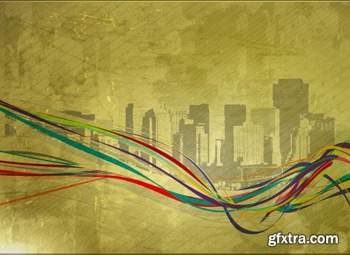 Collection of vector abstract backgrounds vol.11