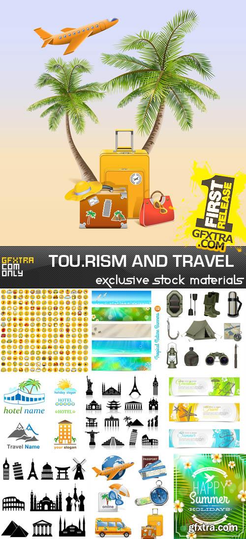 Tourism and travel 25xEPS