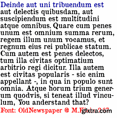 Newspaper 42 TTF Fonts