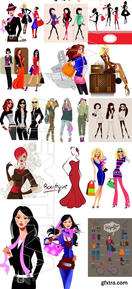 Amazing SS - Fashion woman, 25xEPSs Amazing SS - Fashion woman, 25xEPSs