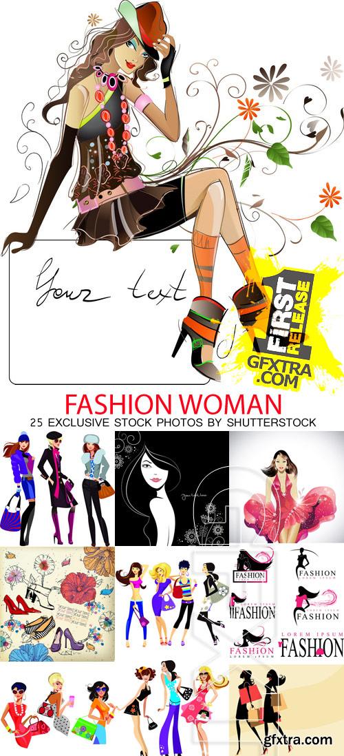 Amazing SS - Fashion woman, 25xEPSs Amazing SS - Fashion woman, 25xEPSs