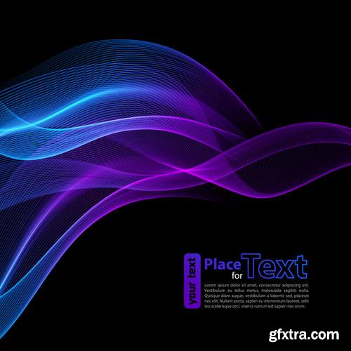 Collection of vector abstract backgrounds vol.13