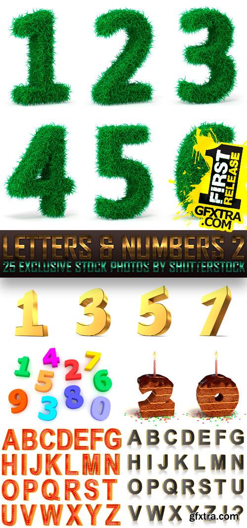 Amazing SS - Letters &amp; Numbers 2, 25xJPGs