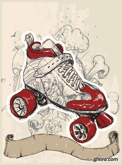 Fascinating T-Shirt Design I, 30xEPS