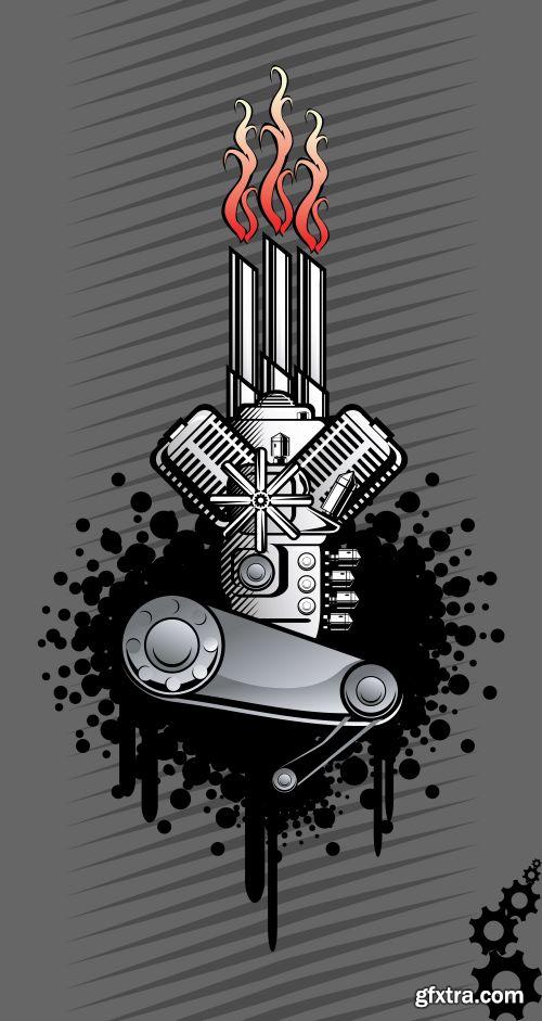 Fascinating T-Shirt Design I, 30xEPS