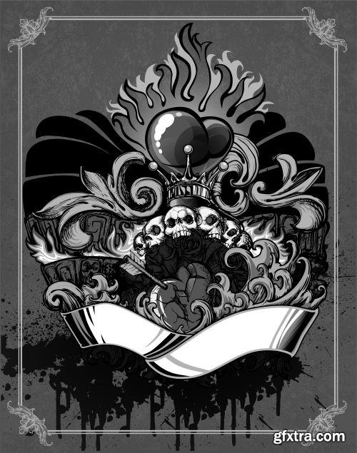 Fascinating T-Shirt Design IV, 30xEPS Fascinating T-Shirt Design IV, 30xEPS