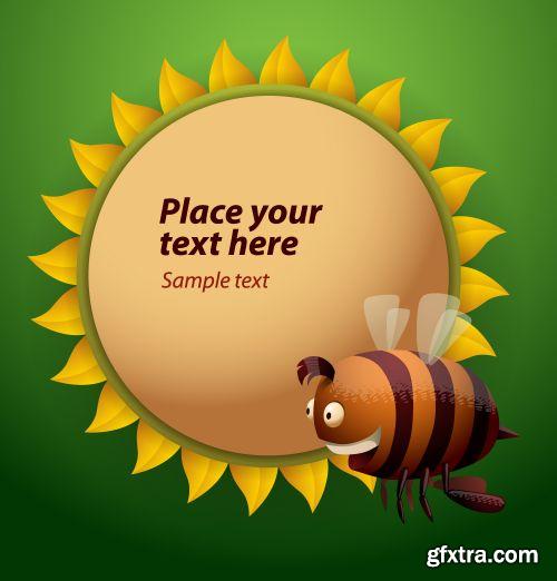 Amazing Cartoons "PLACE YOUR TEXT" 43xEPS