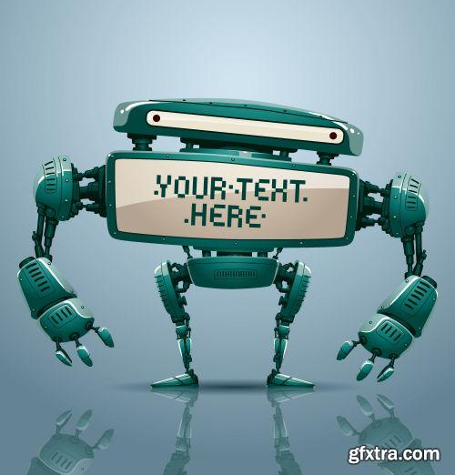 Amazing Cartoons "PLACE YOUR TEXT" 43xEPS