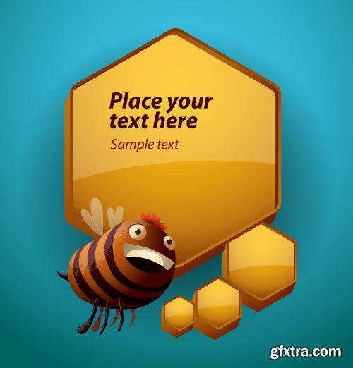 Amazing Cartoons "PLACE YOUR TEXT" 43xEPS