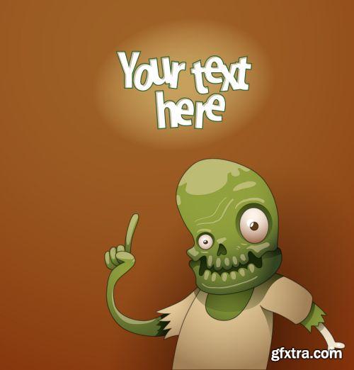 Amazing Cartoons "PLACE YOUR TEXT" 43xEPS