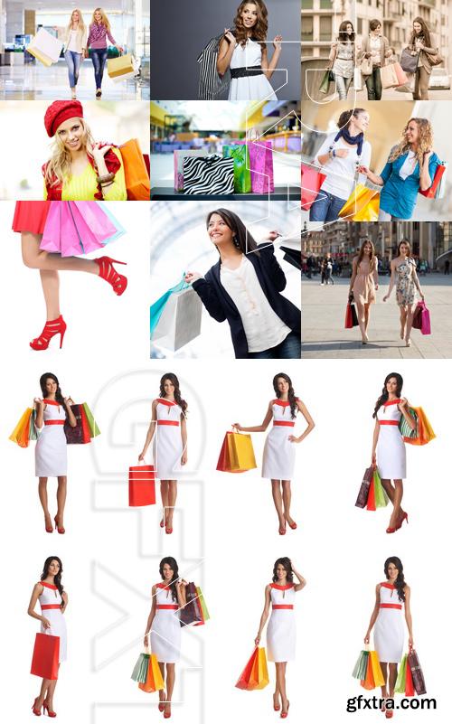 Amazing SS - Woman with shopping bags 4, 25xJPGs Amazing SS - Woman with shopping bags 4, 25xJPGs