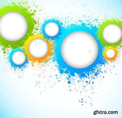 Collection of vector abstract backgrounds vol.16