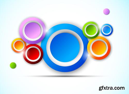 Collection of vector abstract backgrounds vol.16