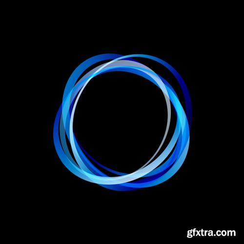 Collection of vector abstract backgrounds vol.17