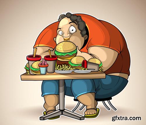 Cartoon Character #2 - 25 Vector Cartoon Character #2 - 25 Vector