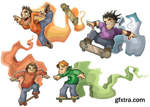 Cartoon Character #2 - 25 Vector Cartoon Character #2 - 25 Vector