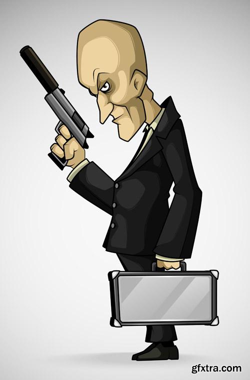 Cartoon Character #2 - 25 Vector Cartoon Character #2 - 25 Vector