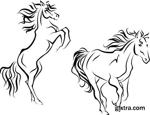 Amazing Horses 31xEPS