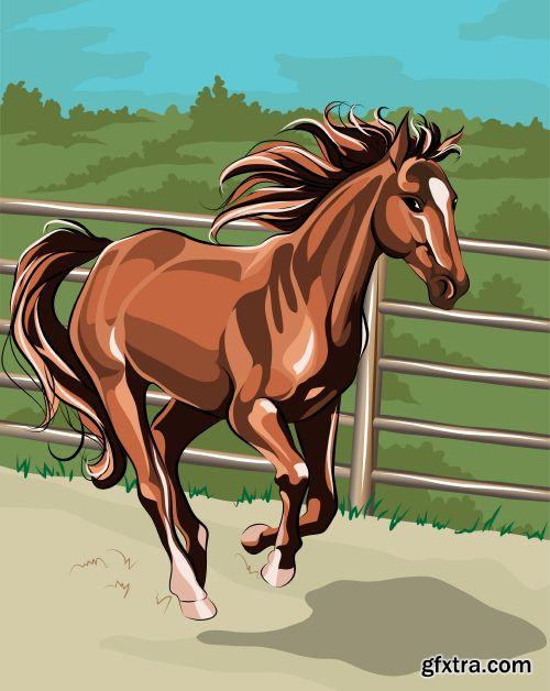 Amazing Horses 31xEPS