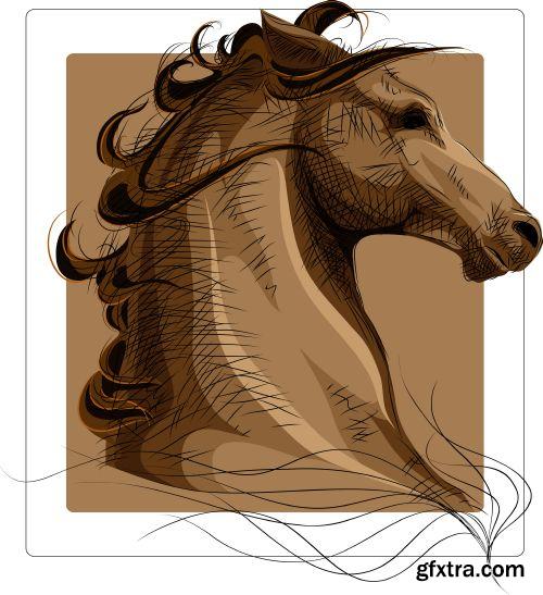 Amazing Horses 31xEPS