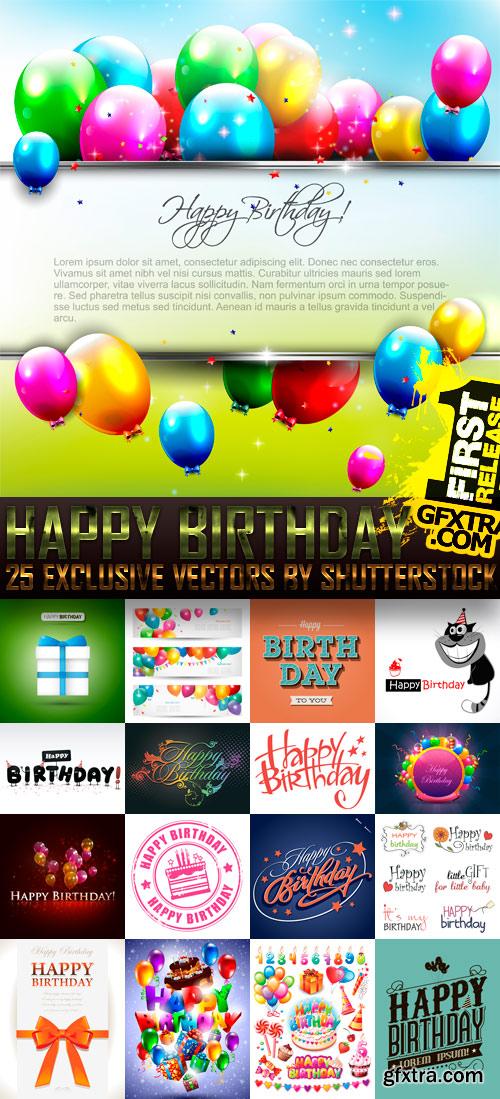 Happy Birthday I, 25xEPS