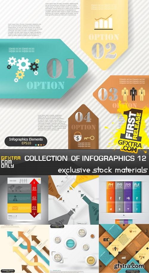 Collection of Infographics #12, 25xEPS