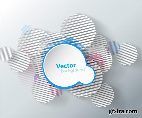 Collection of vector abstract backgrounds vol.20