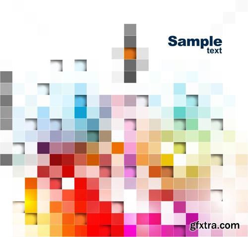 Collection of vector abstract backgrounds vol.20