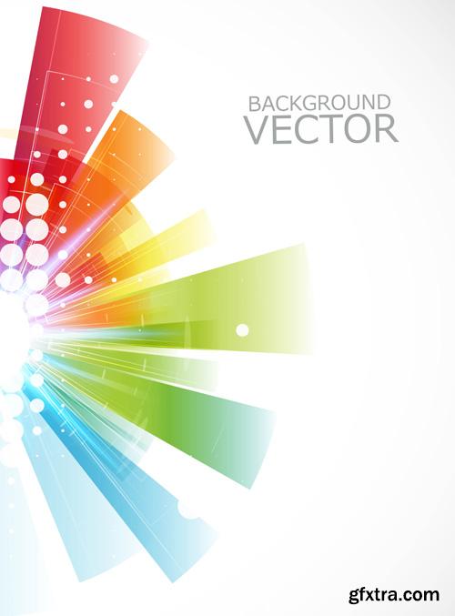 Collection of vector abstract backgrounds vol.20