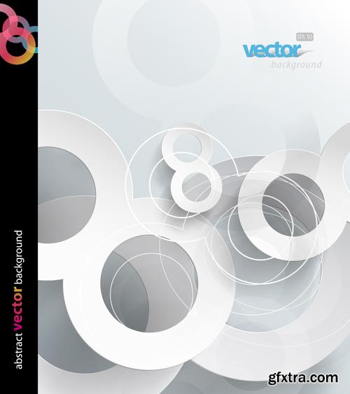 Collection of vector abstract backgrounds vol.20