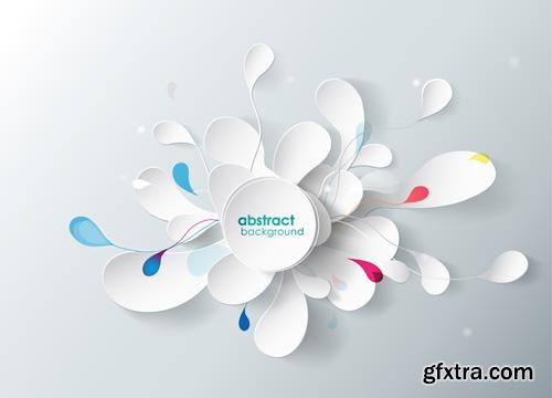 Collection of vector abstract backgrounds vol.20