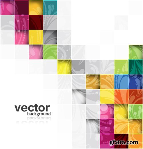 Collection of vector abstract backgrounds vol.20