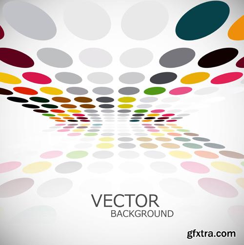 Collection of vector abstract backgrounds vol.20