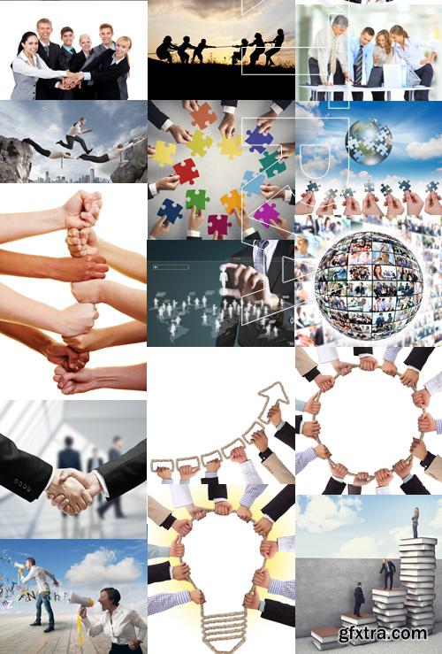 Amazing SS - Concept of teamwork, 25xJPGs Amazing SS - Concept of teamwork, 25xJPGs