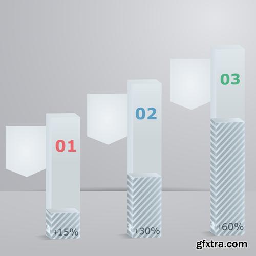 Infographics Collection#15 - 25 Vector