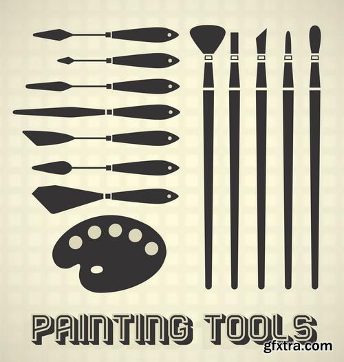 Amazing SS - Color palette icon, 25xEPS