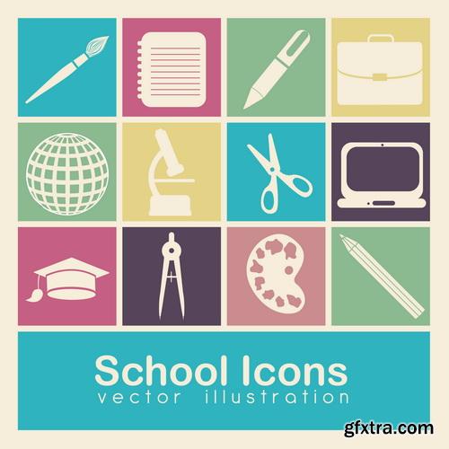 Amazing SS - Color palette icon, 25xEPS