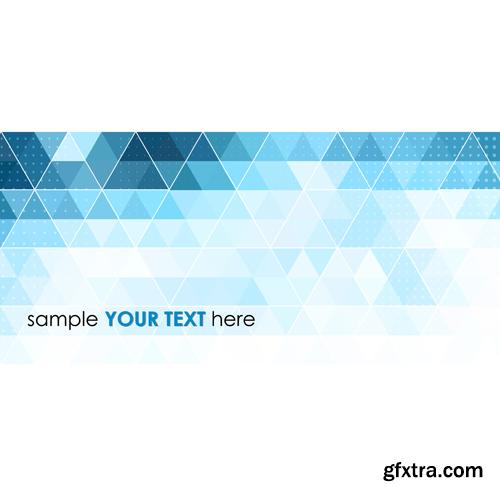 Collection of vector abstract backgrounds vol.22