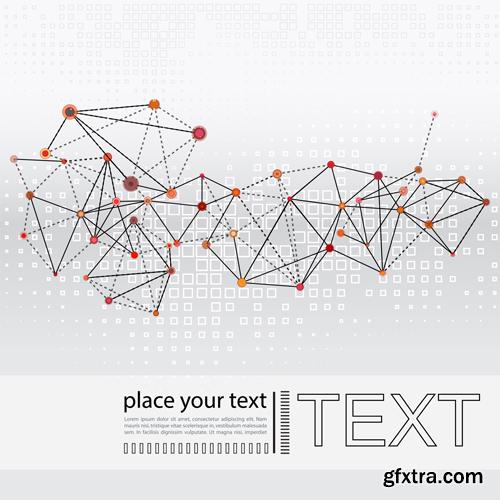 Collection of vector abstract backgrounds vol.22