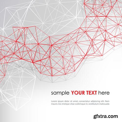 Collection of vector abstract backgrounds vol.22