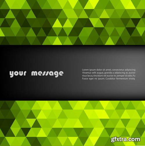 Collection of vector abstract backgrounds vol.22