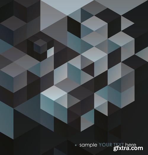 Collection of vector abstract backgrounds vol.22