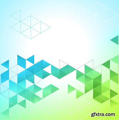 Collection of vector abstract backgrounds vol.22